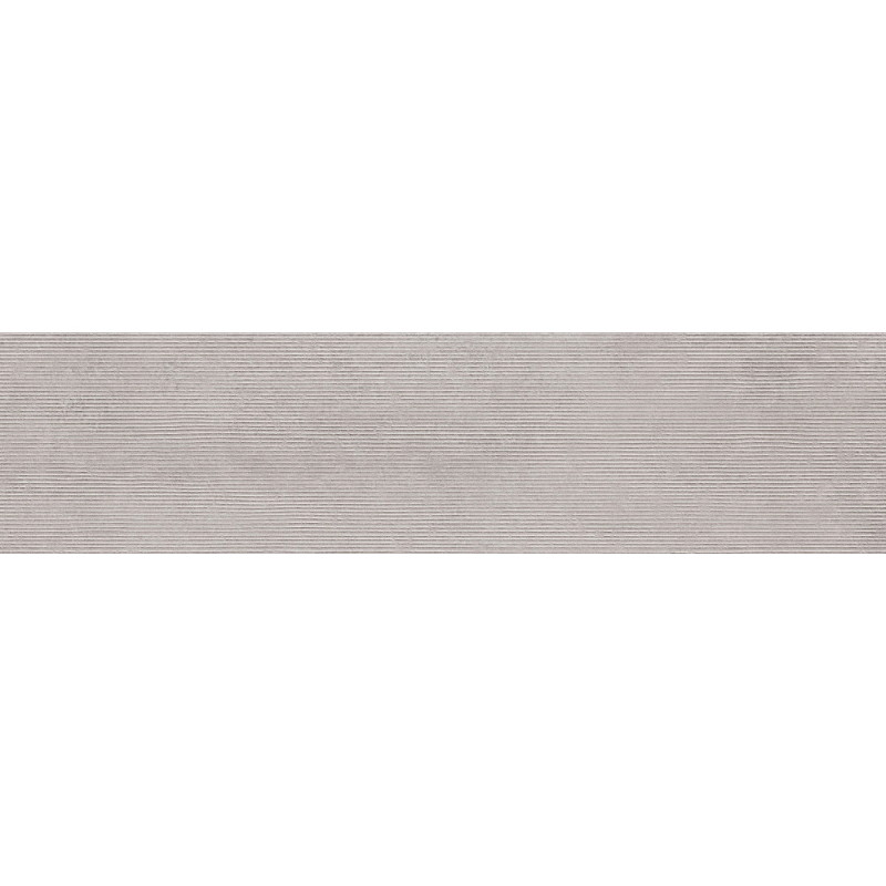 Mexen Oryol Liner Gris gres smaltato rett. G1, piastrella da parete 120 x 30 cm, carving - TL708-120-030-51
