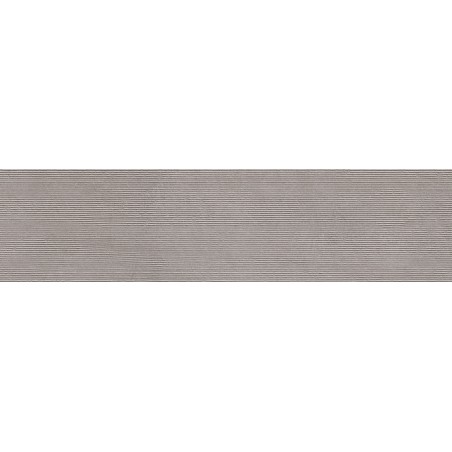 Mexen Oryol Liner Grey glaserad porslinsplatta rekt. G1, väggplatta 120 x 30 cm, carving - TL708-120-030-52