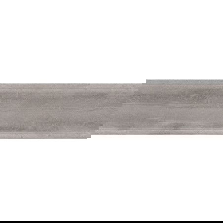 Mexen Oryol Liner Grey lasitettu kivitavara rekt. G1, seinälaatta 120 x 30 cm, kaiverrus - TL708-120-030-52
