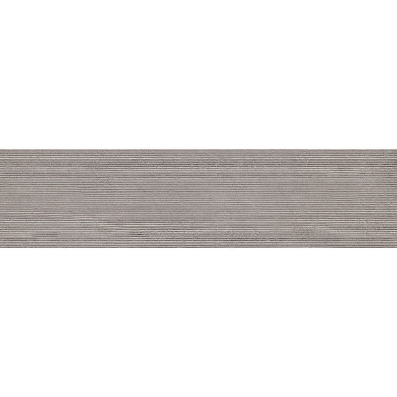 Mexen Oryol Liner Grey glasert rekt. G1, golv- och väggplatta 120 x 30 cm, carving - TL708-120-030-52