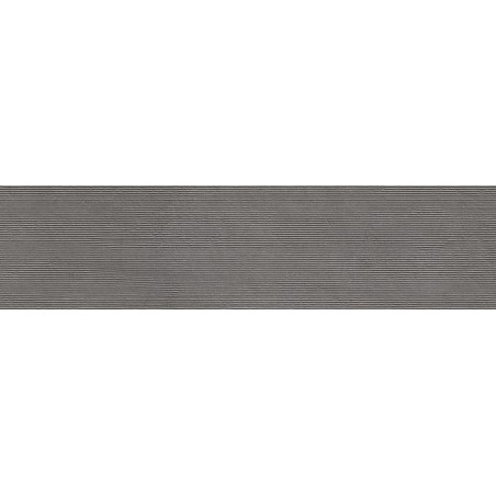 Mexen Oryol Liner Ash gres vidriado rect. G1, azulejo de pared 120 x 30 cm, carving - TL708-120-030-53
