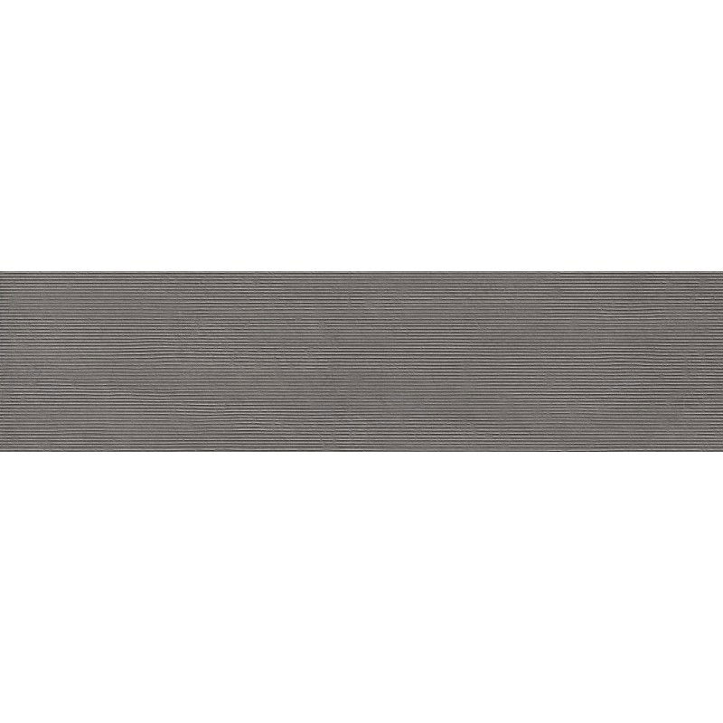 Mexen Oryol Liner Ash Glasiertes Feinsteinzeug rek. G1, Wandfliese 120 x 30 cm, Carving - TL708-120-030-53