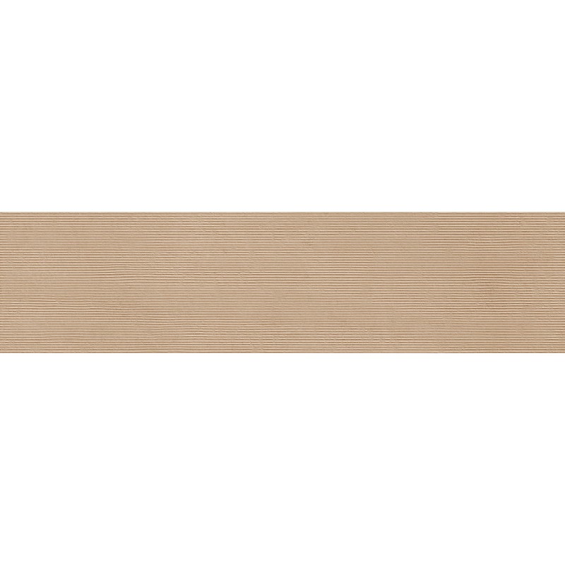 Mexen Oryol Liner Beige porcelánico esmaltado rectificado G1, baldosa para suelo y pared 120 x 30 cm, carving