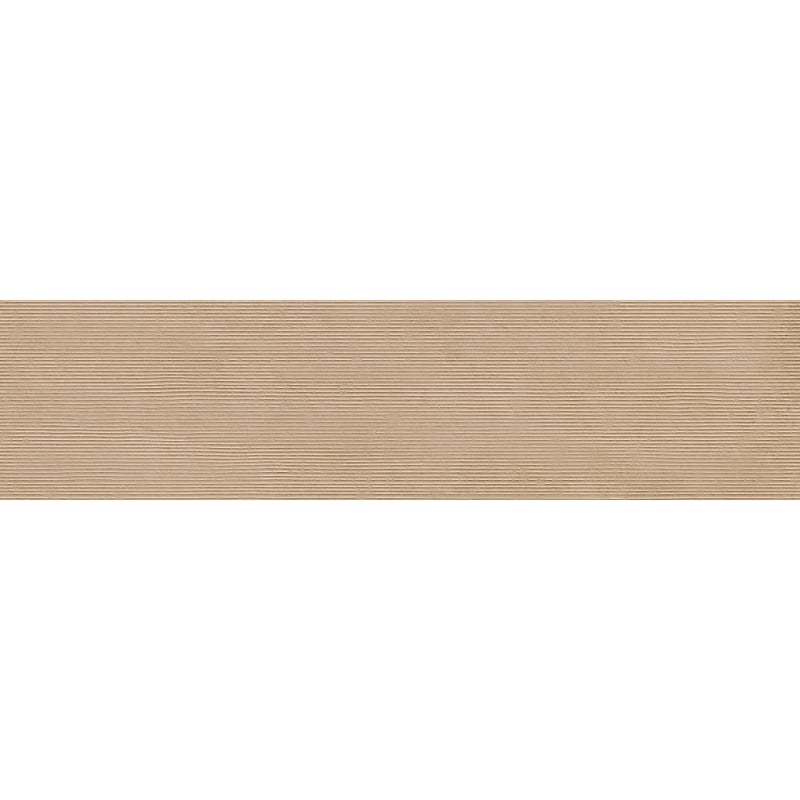 Mexen Oryol Liner Beige glasiertes Feinsteinzeug rekt. G1, Wandfliese 120 x 30 cm, carving - TL708-120-030-56