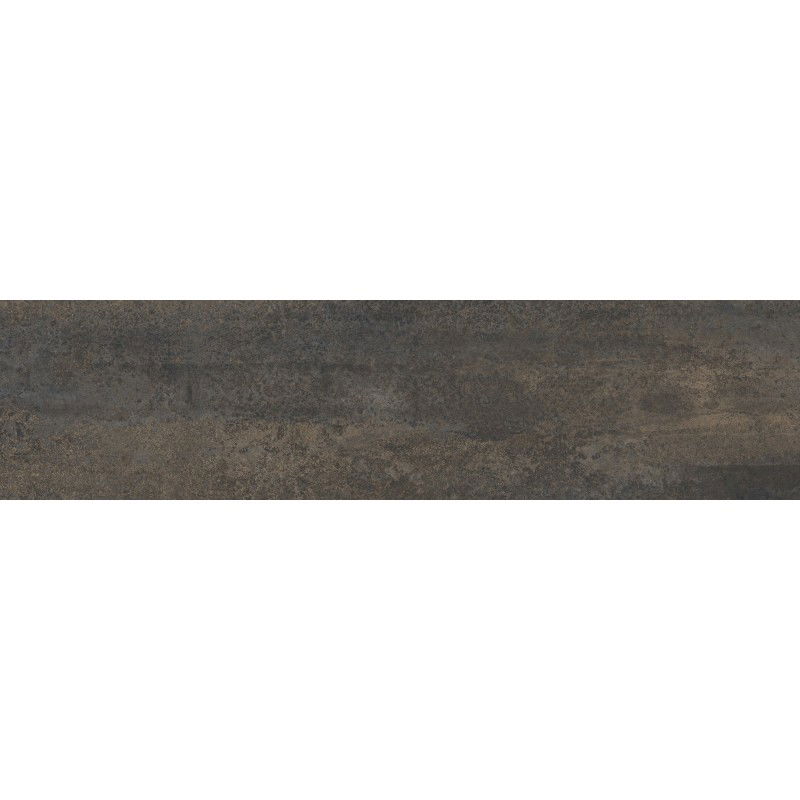Mexen Oxydart Carreau céramique émaillé rectifié Charcoal G1, carreau de sol et de mur 120 x 30 cm, carving