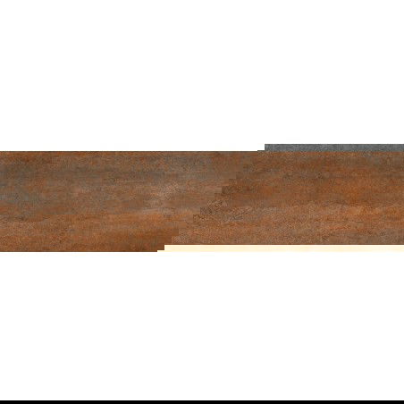 Mexen Oxydart Caramel glazed porcelain stoneware rectified G1, floor-wall tile 120 x 30 cm, carving - TL710-120-030-04