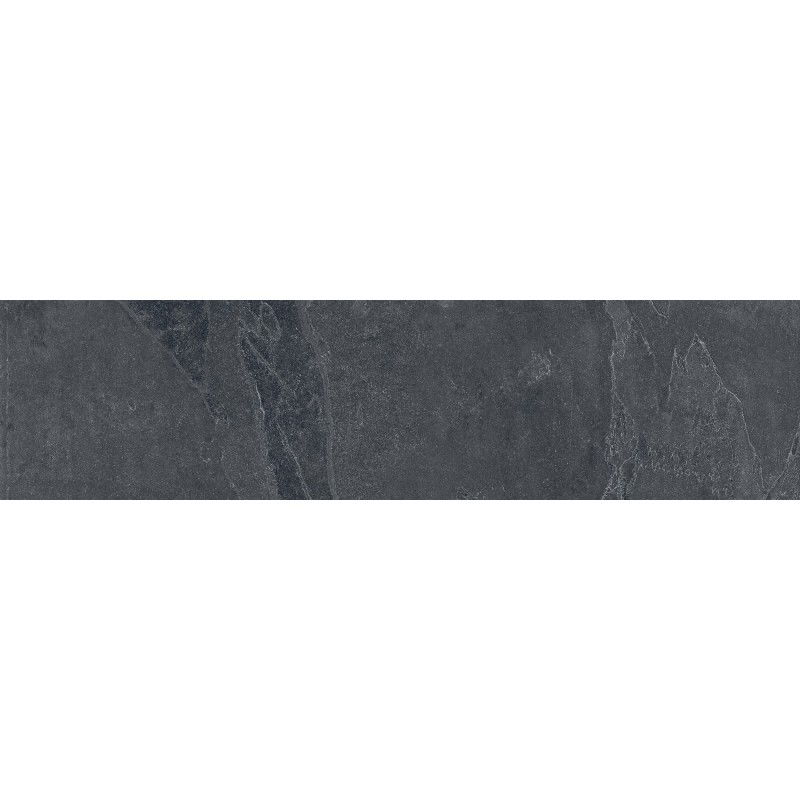 Mexen Ravena Gres negro esmaltado rectificado G1, baldosa para suelo y pared 120 x 30 cm, mate - TL712-120-030-02
