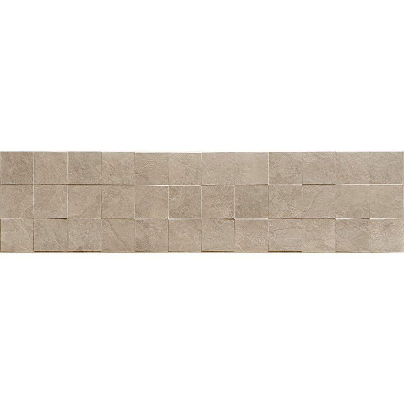 Mexen Icon Lyon Beige gres esmaltado rect. G1, baldosa de suelo y pared 120 x 30 cm, mate - TL712-120-030-50