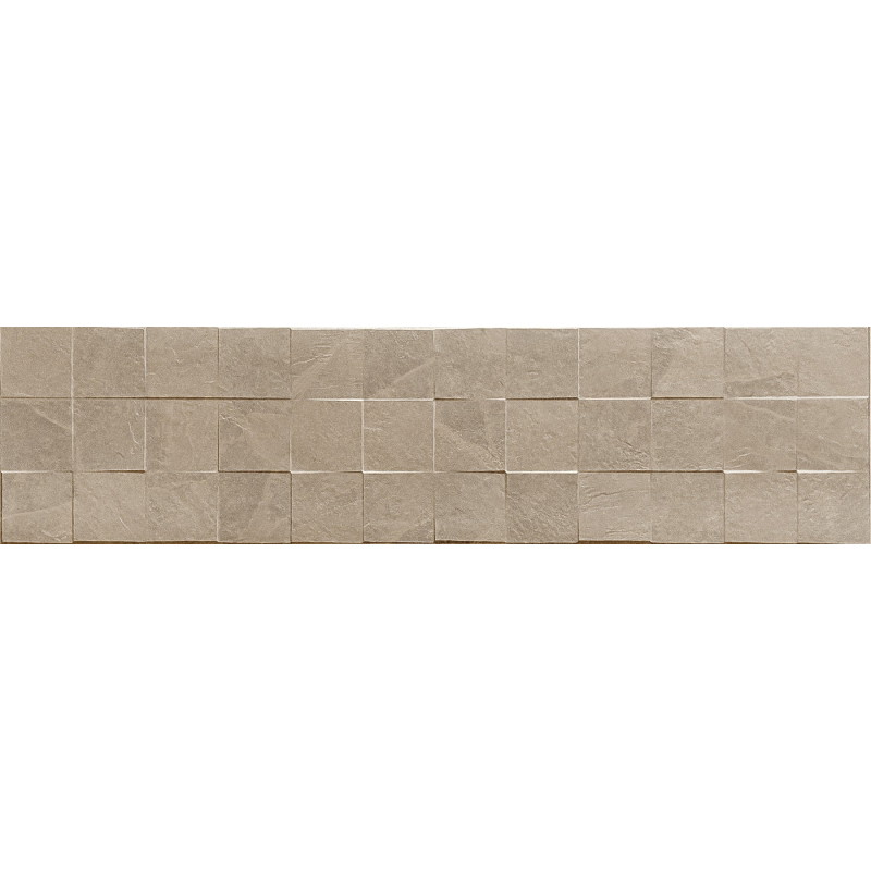 Mexen Icon Lyon Beige gres esmaltado rect. G1, azulejo de pared 120 x 30 cm, mate - TL712-120-030-50