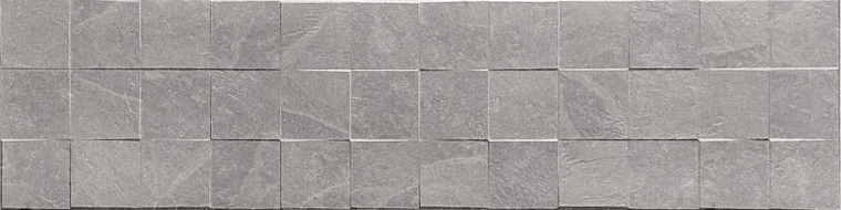 Mexen Icon Lyon Grigio gres esmaltado rectificado. G1, azulejo de pared 120 x 30 cm, mate - TL712-120-030-51