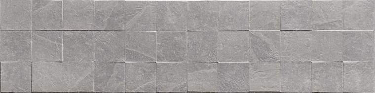 Mexen Icon Lyon Grigio gres smaltato rett. G1, piastrella da parete 120 x 30 cm, opaco - TL712-120-030-51