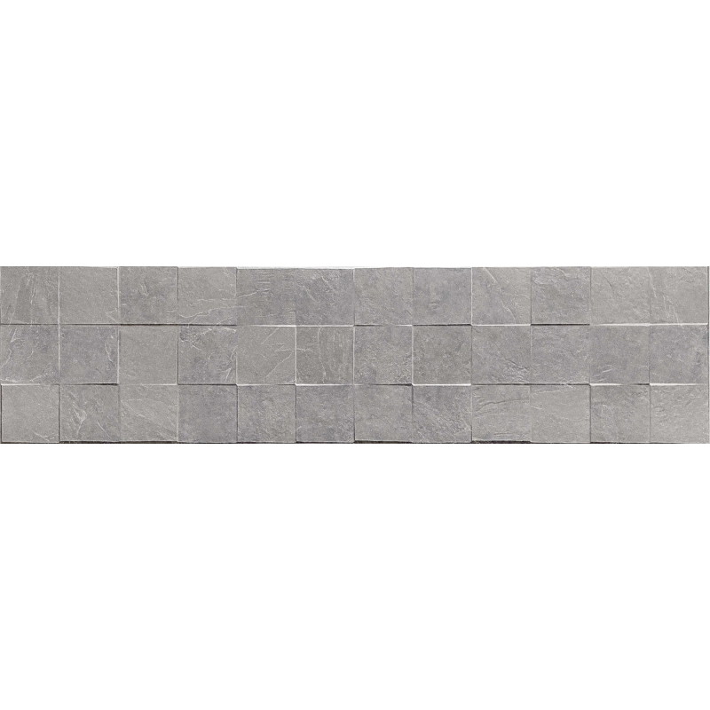 Mexen Icon Lyon Grigio glaserad granitkeramik rekt. G1, väggplatta 120 x 30 cm, matt - TL712-120-030-51