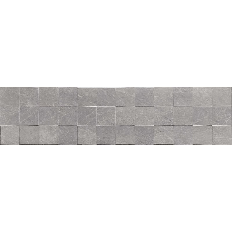 Mexen Icon Lyon Grigio gres smaltato rett. G1, piastrella da parete 120 x 30 cm, opaco - TL712-120-030-51