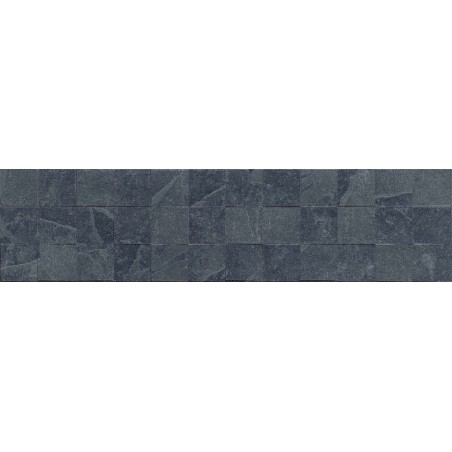 Mexen Icon Lyon Nero glaserad rekt. G1, väggplatta 120 x 30 cm, matt - TL712-120-030-52