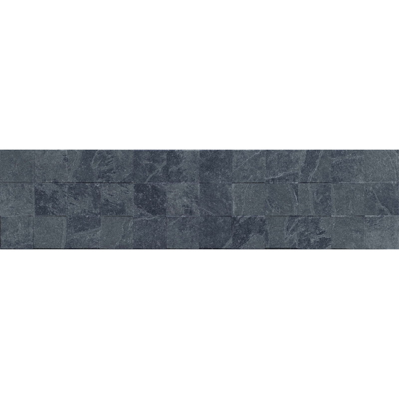 Mexen Icon Lyon Nero glaserad rekt. G1, väggplatta 120 x 30 cm, matt - TL712-120-030-52