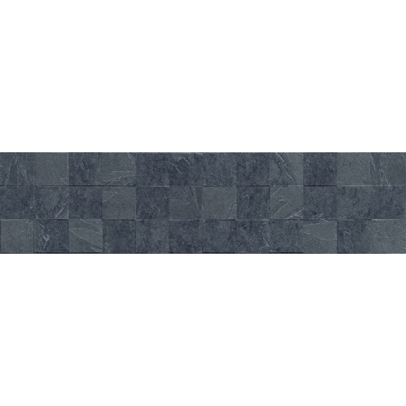 Mexen Icon Lyon Nero glaserad rekt. G1, väggplatta 120 x 30 cm, matt - TL712-120-030-52