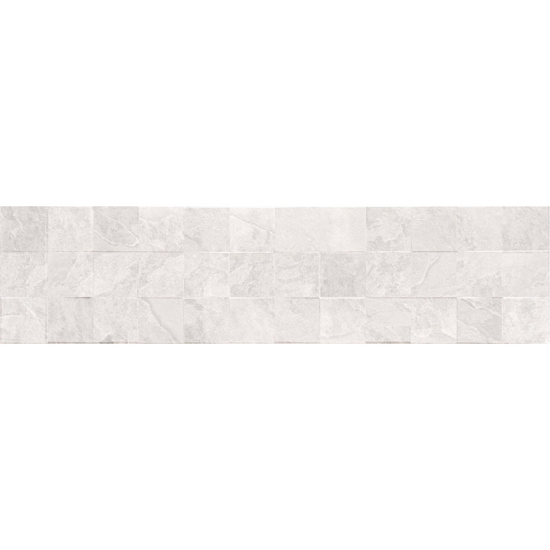 Mexen Icon Lyon Bianco glazētais gres, siena flīze 120 x 30 cm, matēts - TL712-120-030-53