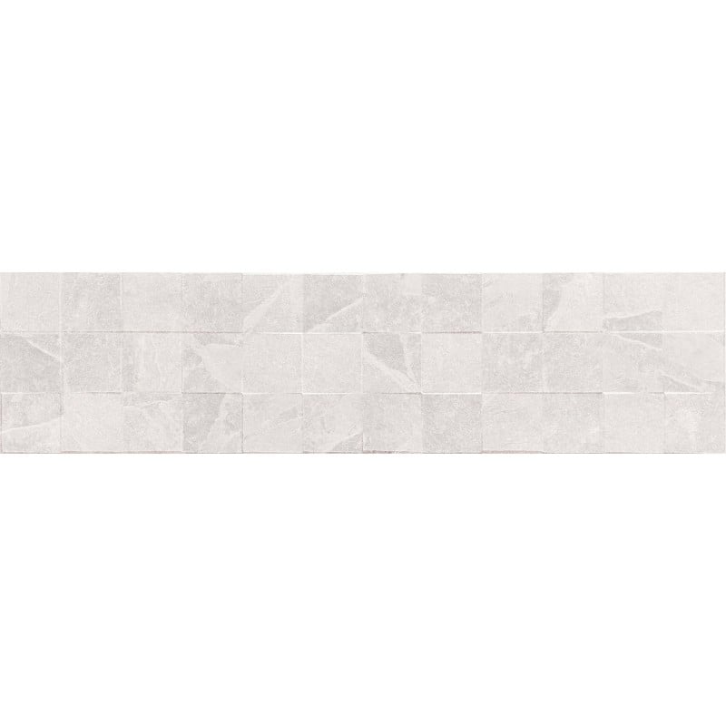 Mexen Icon Lyon Bianco gres szkliwiony rekt. G1, płytka ścienna 120 x 30 cm, mat - TL712-120-030-53