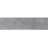 Mexen Icon Lyon Gris glazed rectified stoneware wall tile, 120 x 30 cm, matte - TL712-120-030-54