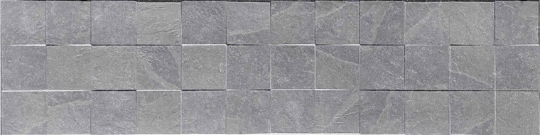 Mexen Icon Lyon Gris gres smaltato rett. G1, piastrella da parete 120 x 30 cm, opaca - TL712-120-030-54