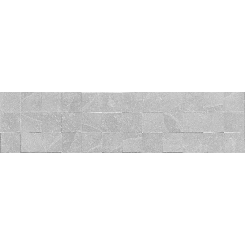 Mexen Icon Lyon Silver gres szkliwiony rekt. G1, płytka ścienna 120 x 30 cm, mat - TL712-120-030-55