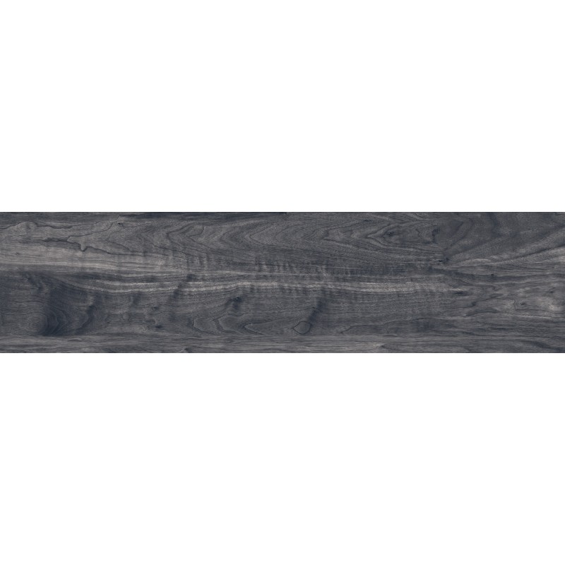 Mexen Riga Black gres szkliwiony rekt. G1, płytka drewnopodobna podłogowo-ścienna 120 x 30 cm, mat - TL713-120-030-00