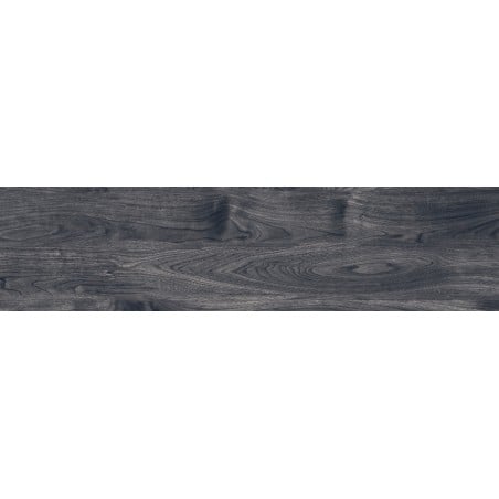 Mexen Riga Black gres szkliwiony rekt. G1, płytka drewnopodobna podłogowo-ścienna 120 x 30 cm, mat - TL713-120-030-00