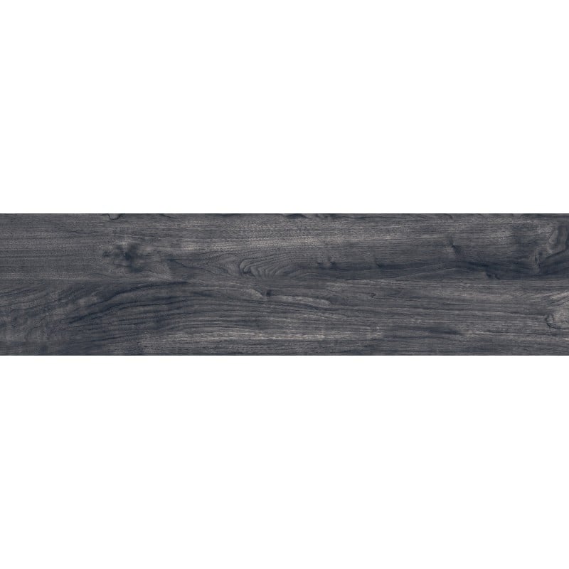 Mexen Riga Black gres szkliwiony rekt. G1, płytka drewnopodobna podłogowo-ścienna 120 x 30 cm, mat - TL713-120-030-00