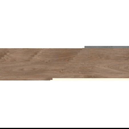 Mexen Riga Bruine geglazuurde gres gerectificeerd G1, houtlook vloer- en wandtegel 120 x 30 cm, mat - TL713-120-030-01