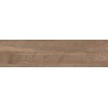 Mexen Riga Gres marrón esmaltado rectificado G1, azulejo imitación madera para suelo y pared 120 x 30 cm, mate