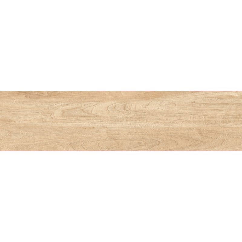 Mexen Riga Crema Feinsteinzeug glasiert rektifiziert G1, holzähnliche Boden- und Wandfliese 120 x 30 cm, matt