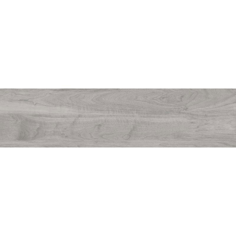 Mexen Riga Grou gres glaséiert rekt. G1, holzähnlech Buedem-Wandfliesen 120 x 30 cm, matt - TL713-120-030-04