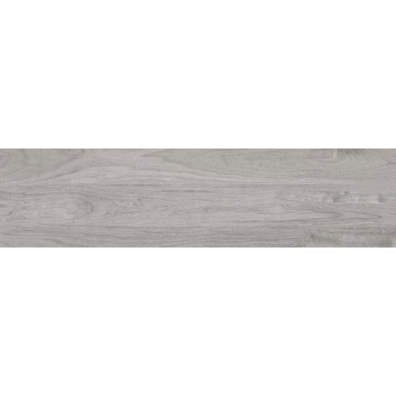 Mexen Riga Gres gris esmaltado rect. G1, azulejo tipo madera para suelo y pared 120 x 30 cm, mate - TL713-120-030-04