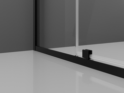 Mexen Exo opklappbar Duschkabinn 90 x 70 cm, transparent, Chrom - 819-090-070-01-00