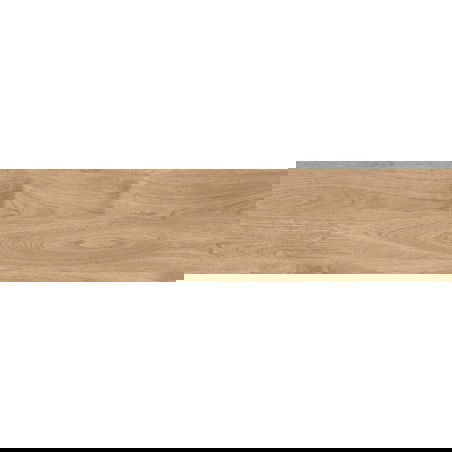 Mexen Riga Gres émaillé rectifié Honey G1, carreau effet bois pour sol et mur 120 x 30 cm, mat - TL713-120-030-06