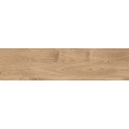 Mexen Riga Honey glasuuritud portselanplaadid, rektifitseeritud, puitu meenutav põrandaplaat-seinaplaat 120 x 30 cm, matt