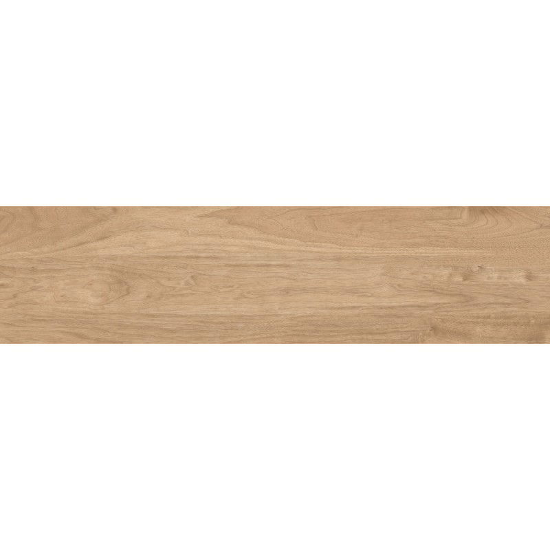 Mexen Riga Gres émaillé rectifié Honey G1, carreau effet bois pour sol et mur 120 x 30 cm, mat - TL713-120-030-06