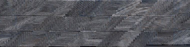 Mexen Riga Lyon Black gres esmaltado rect. G1, azulejo tipo madera para suelo y pared 120 x 30 cm, mate - TL713-120-030-50