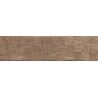 Mexen Riga Lyon Brown glasuuritud plaat, puidu imitatsiooniga seinaplaat 120 x 30 cm, matt - TL713-120-030-51