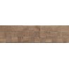Mexen Riga Lyon Brown glasuuritud plaat, puidu imitatsiooniga seinaplaat 120 x 30 cm, matt - TL713-120-030-51