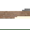 Mexen Riga Lyon Brown gres esmaltado rectificado G1, azulejo de parede tipo madeira 120 x 30 cm, mate - TL713-120-030-51