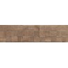 Mexen Riga Lyon Brown gres smaltato rett. G1, piastrella effetto legno da parete 120 x 30 cm, opaco - TL713-120-030-51