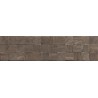 Mexen Riga Lyon Choco grés esmaltado retificado G1, azulejo de parede tipo madeira 120 x 30 cm, mate - TL713-120-030-52