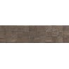 Mexen Riga Lyon Choco mat porculanski glazirani rektificirani G1, zidna pločica s uzorkom drva 120 x 30 cm, mat