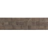 Mexen Riga Lyon Choco mat porculanski glazirani rektificirani G1, zidna pločica s uzorkom drva 120 x 30 cm, mat