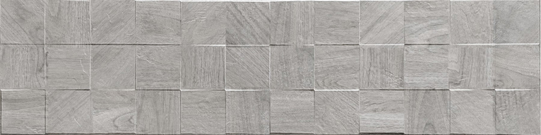 Mexen Riga Lyon Grey gres esmaltado rectificado G1, azulejo de pared imitación madera 120 x 30 cm, mate - TL713-120-030-54