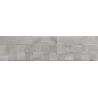 Mexen Riga Lyon Grey gres esmaltado rectificado G1, azulejo de pared imitación madera 120 x 30 cm, mate - TL713-120-030-54