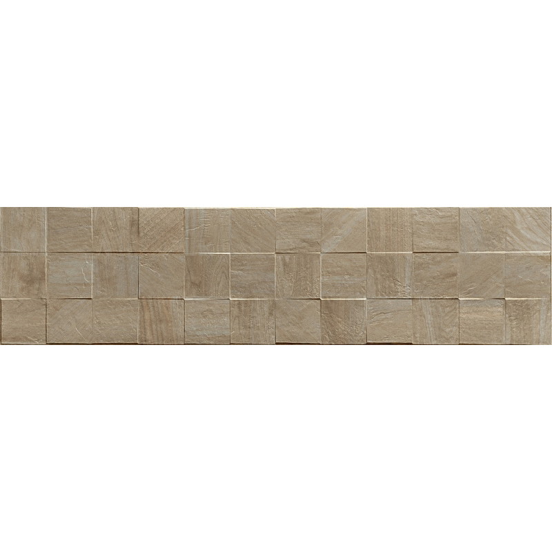 Mexen Riga Lyon Grigio glasiertes Feinsteinzeug rekt. G1, holzähnliche Wandfliese 120 x 30 cm, matt - TL713-120-030-55