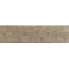 Mexen Riga Lyon Grigio grés esmaltado retificado G1, azulejo de parede tipo madeira 120 x 30 cm, mate - TL713-120-030-55