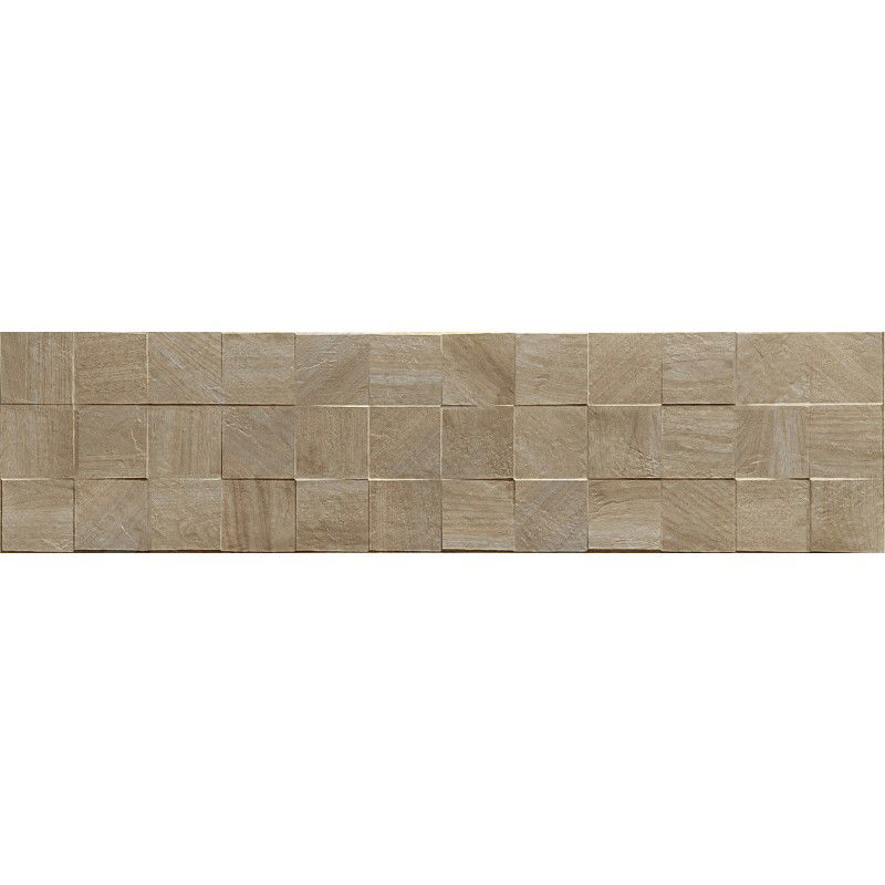 Mexen Riga Lyon Grigio glaziran porcelanast kamen rekt. G1, stenska plošča v videzu lesa 120 x 30 cm, mat - TL713-120-030-55